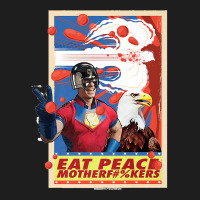 Peacemaker Eat Peace With Eagle Premium Classic T-shirt | Artistshot