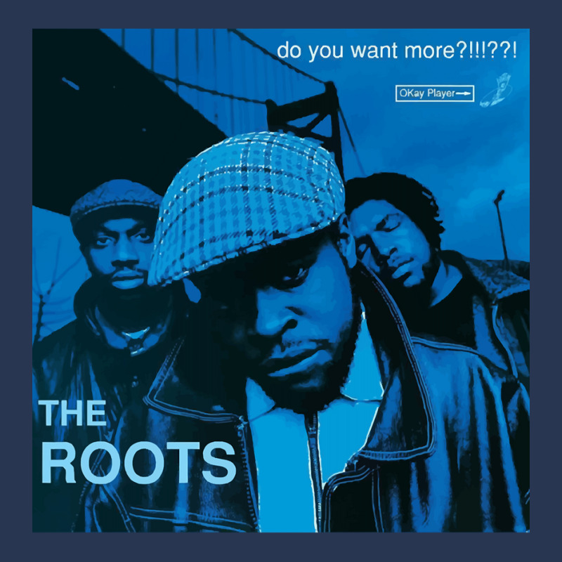 The Roots Do You Want More!!!! Album Cover Men Denim Jacket | Artistshot