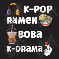 Kpop Ramen Boba Kdrama  Kpop T-shirt | Artistshot