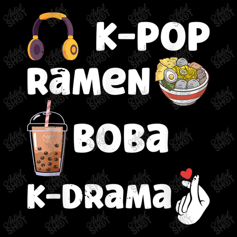 Kpop Ramen Boba Kdrama  Kpop Men's Long Sleeve Pajama Set | Artistshot