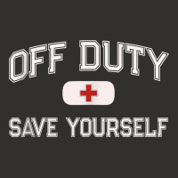 Funny Off Duty Nurse Save Yourself First Aider Emt Ems Medic Tank Top Champion Hoodie | Artistshot