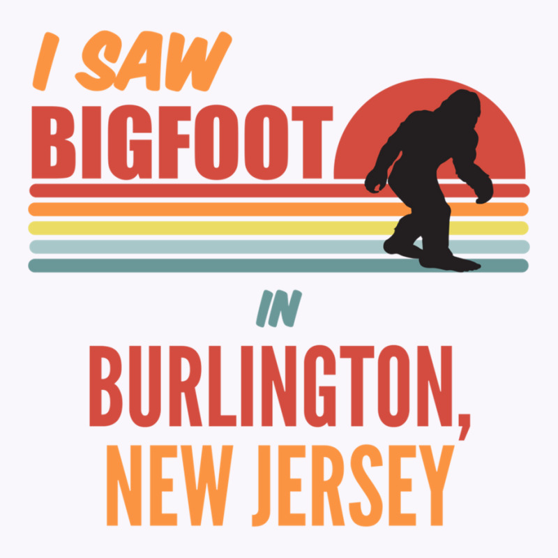 Bigfoot Lives In Burlington New Jersey Sweatshirt Tank Top | Artistshot