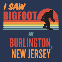 Bigfoot Lives In Burlington New Jersey Sweatshirt Men Denim Jacket | Artistshot