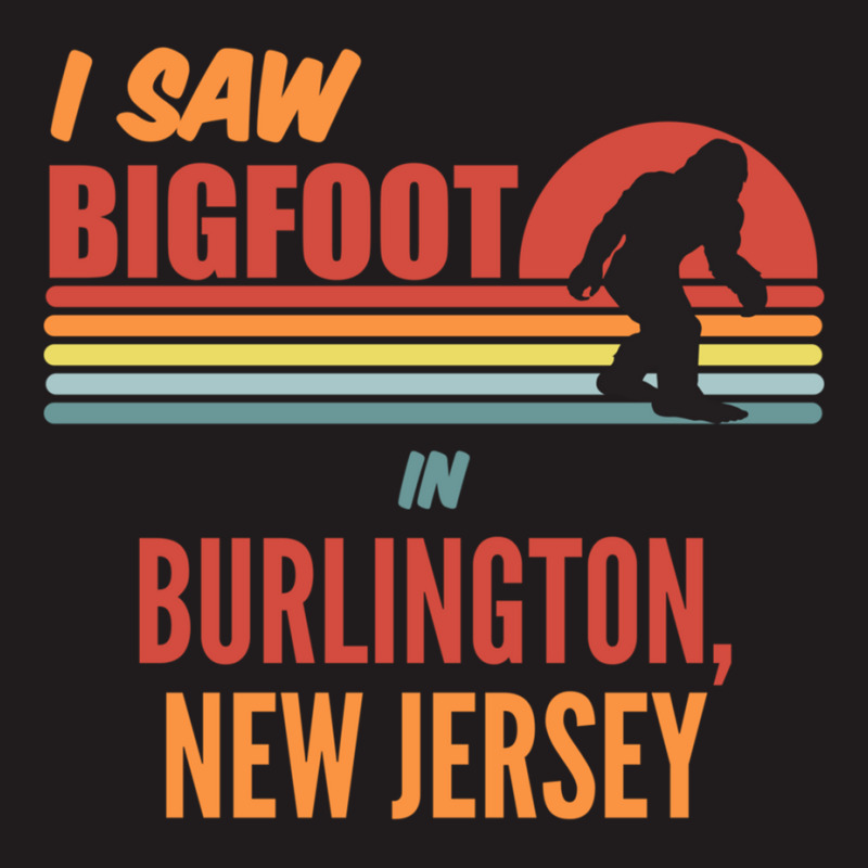 Bigfoot Lives In Burlington New Jersey Sweatshirt Waist Apron | Artistshot