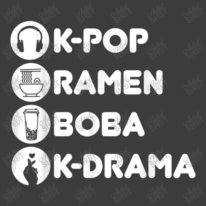 Kpop Ramen Boba Kdrama Korean Men's Polo Shirt | Artistshot