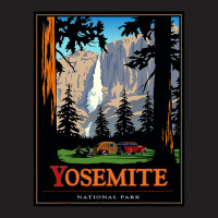 Yosemite Vintage National Park T-shirt | Artistshot