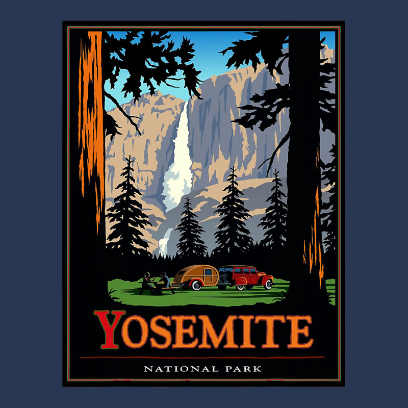 Yosemite Vintage National Park Men Denim Jacket | Artistshot