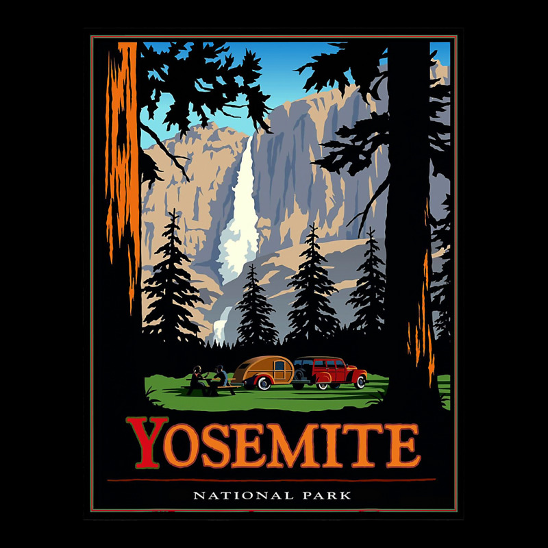 Yosemite Vintage National Park Fleece Short | Artistshot