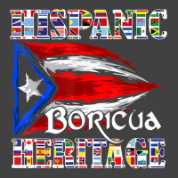 Hispanic Heritage Boricua Puerto Rican Flag Latin America T T Shirt Vintage T-shirt | Artistshot