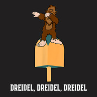 Bigfoot Dabbing Dreidel Funny Hanukkah Jewish Shirt T-shirt | Artistshot