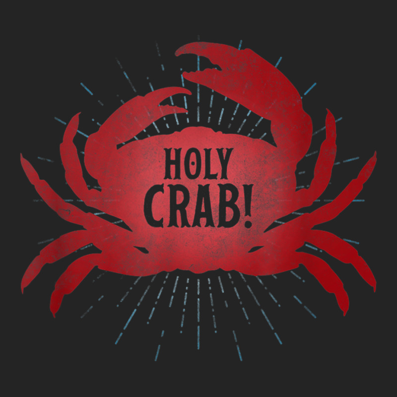 Holly Crab Funny Gift Tee Shirt Crustacean Zoology Nerd 3/4 Sleeve Shirt | Artistshot