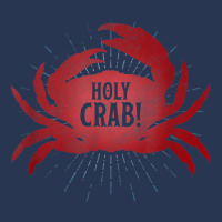 Holly Crab Funny Gift Tee Shirt Crustacean Zoology Nerd Men Denim Jacket | Artistshot