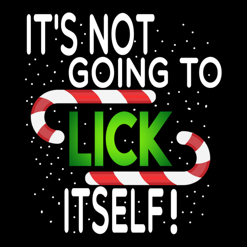 Cane Christmas Shirt Funny It's Not Going To Lick Itself Cropped Sweater by cm-arts | Artistshot