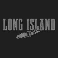 Long Island Ny New York Pride Vintage Long Island Map T Shirt Classic T-shirt | Artistshot