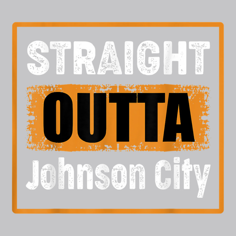 Straight Outta Johnson City Tennessee Usa Retro Hintage T Shirt Baby Bodysuit by pilusoekyokeln | Artistshot