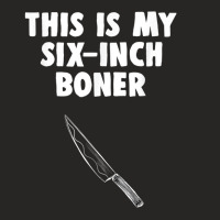 Funny Butcher T Shirt Boning Knife Humor Gift Ladies Fitted T-shirt | Artistshot