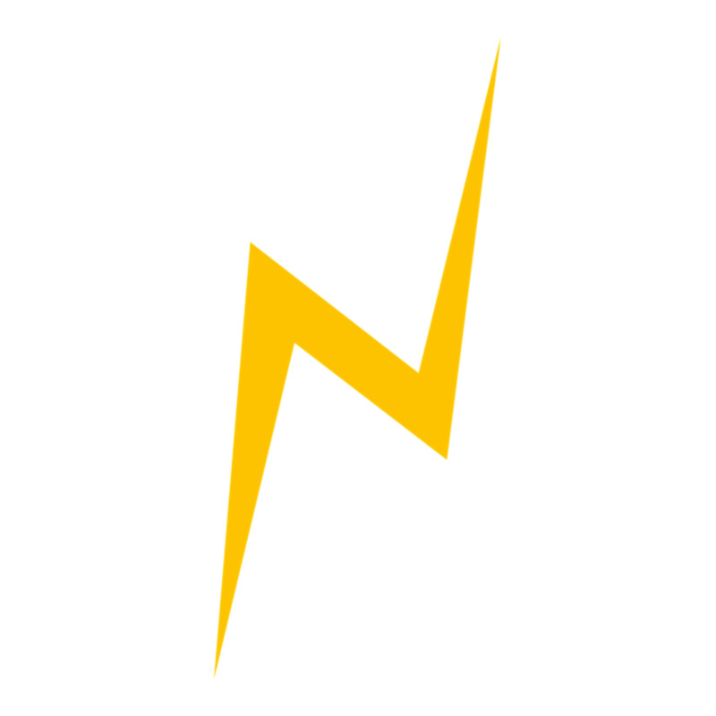 Lightning Bolt (yellow) V-Neck Tee by PamelaAnnHarris | Artistshot