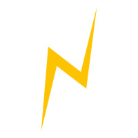 Lightning Bolt (yellow) Youth Zipper Hoodie | Artistshot