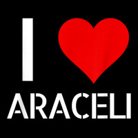 I Love Araceli Heart Lover Girlfriend Cute Birthday Family T Shirt Cropped Sweater | Artistshot