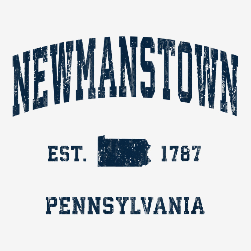 Newmanstown Pennsylvania Pa Vintage Athletic Navy Sports Des T Shirt Crew Socks | Artistshot