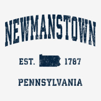 Newmanstown Pennsylvania Pa Vintage Athletic Navy Sports Des T Shirt Rear Car Mat | Artistshot