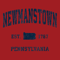 Newmanstown Pennsylvania Pa Vintage Athletic Navy Sports Des T Shirt Waist Apron | Artistshot