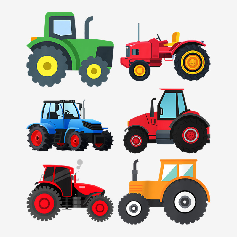 Kids 6 Tractors Agricultural Machinery Combine Harvester T Shirt Adjustable Cap by cm-arts | Artistshot