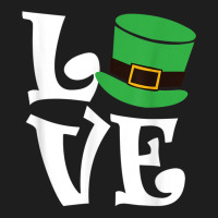 Saint Patrick's Day Love Lettering T Shirt Classic T-shirt | Artistshot