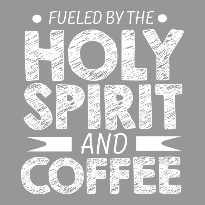 Fueled By Holy Spirit And Coffee Pastor Christian Coffee Fan Long Slee Women's V-Neck T-Shirt by cm-arts | Artistshot