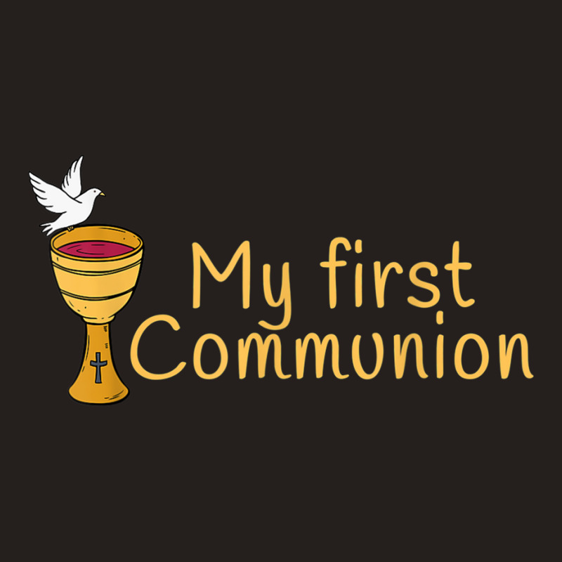 First Communion Christian Church Holy Grandson Son T Shirt Tank Top | Artistshot