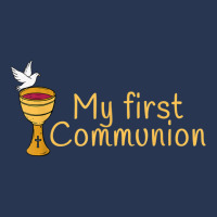 First Communion Christian Church Holy Grandson Son T Shirt Men Denim Jacket | Artistshot