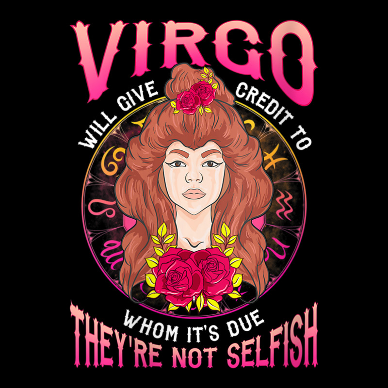 Womens Phantom Designs Zodiac Virgo Girl They're Not Selfish Hippie V Kids Cap by cm-arts | Artistshot