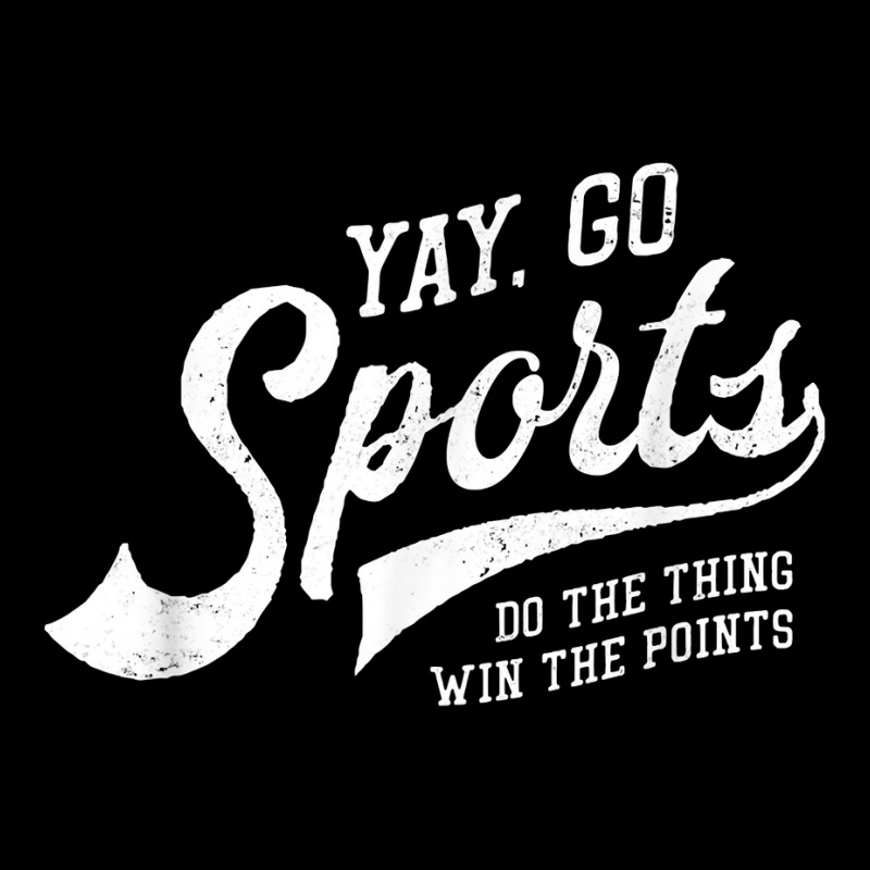 Yay Go Sports! Vintage Funny Sports T Shirt Pin-back Button | Artistshot