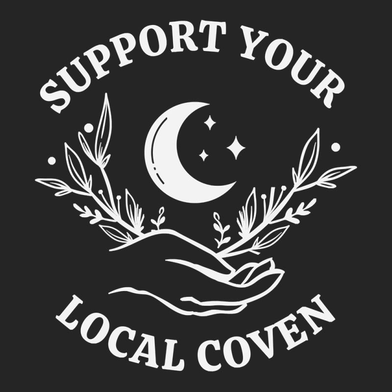 Witch Girl Aesthetic, Support Your Local Coven Sweatshirt Unisex Hoodie by cm-arts | Artistshot