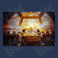 The Sacrament Of The Last Supper Dali Surrealist Men Denim Jacket | Artistshot