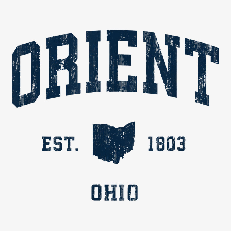 Orient Ohio Oh Vintage Athletic Navy Sports Design T Shirt Champion Hoodie | Artistshot