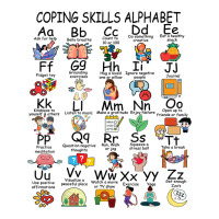 Mental Health Awareness Coping Skills Alphabet Counselor Kid T Shirt Crewneck Sweatshirt | Artistshot