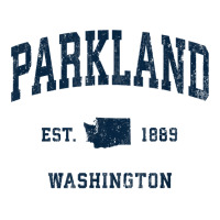 Parkland Washington Wa Vintage Athletic Navy Sports Design T Shirt V-neck Tee | Artistshot