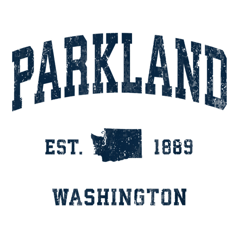 Parkland Washington Wa Vintage Athletic Navy Sports Design T Shirt 3/4 Sleeve Shirt by riogasehzilahiy | Artistshot