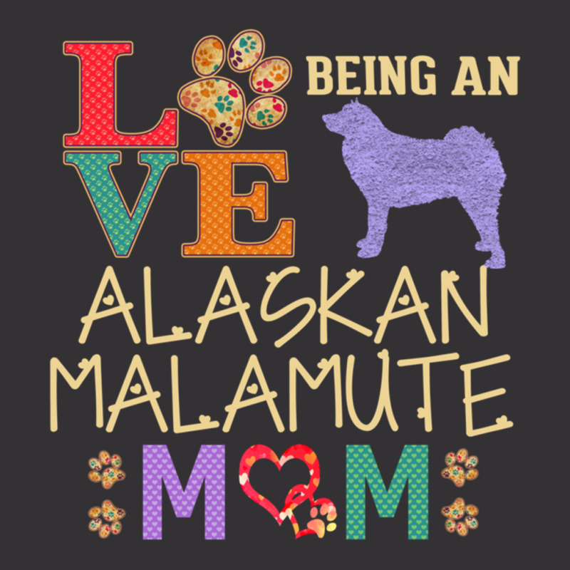 Alaskan Malamute Shirt Design For Alaskan Malamute Dog Lover Sweatshir Vintage Hoodie | Artistshot