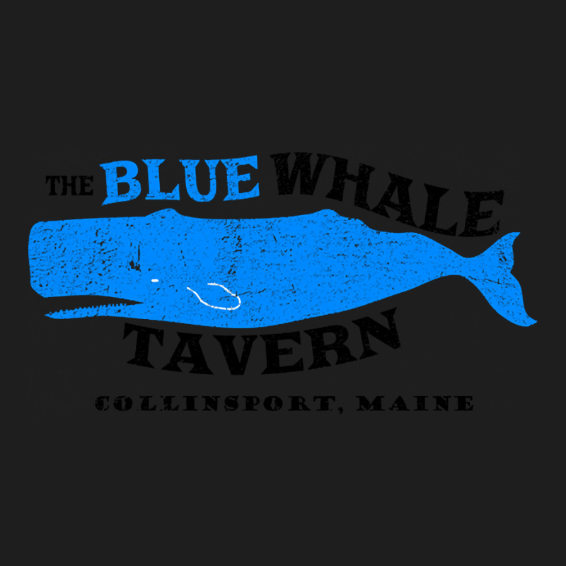 Blue Whale Tavern Distressed Classic T-shirt by poppyallen | Artistshot