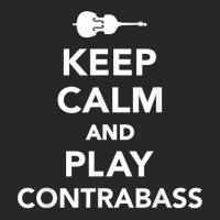 Keep Calm And Play Contrabass T Shirt Women's Pajamas Set | Artistshot