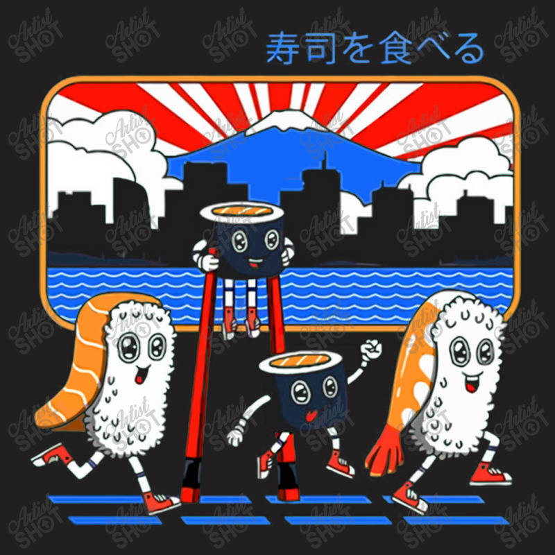 Tokyo Sushi Run T-shirt | Artistshot