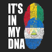 Nicaraguan And Guinean Mix Dna Flag Heritage Premium 3/4 Sleeve Shirt | Artistshot