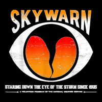 Skywarn   Distressed (also Available As Non Distressed) Maternity Scoop Neck T-shirt | Artistshot