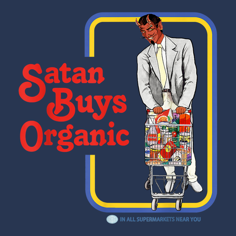 Satan Buys Organic T Shirt Men Denim Jacket by cm-arts | Artistshot