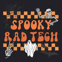 Groovy Spooky Rad Tech Retro Radiologist Halloween Xray Tech T Shirt Youth Tee | Artistshot