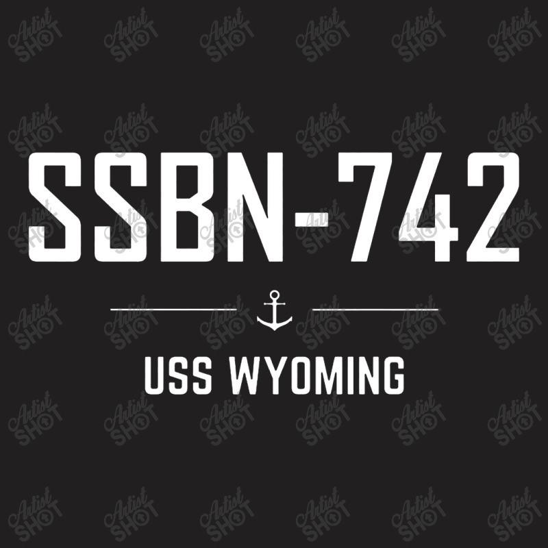 Ssbn 742 Uss Wyoming T-shirt | Artistshot