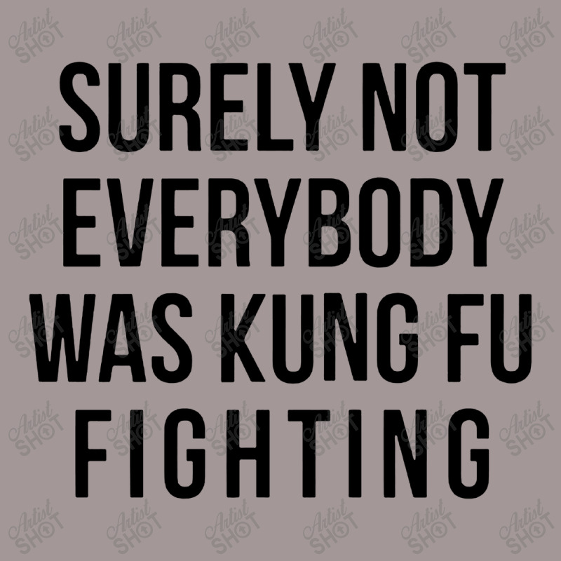 Surely Not Everybody Was Kung Fu Fighting Vintage Hoodie | Artistshot