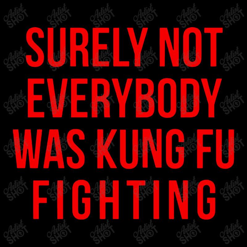 Surely Not Everybody Was Kung Fu Fighting Cropped Sweater by Mumui | Artistshot